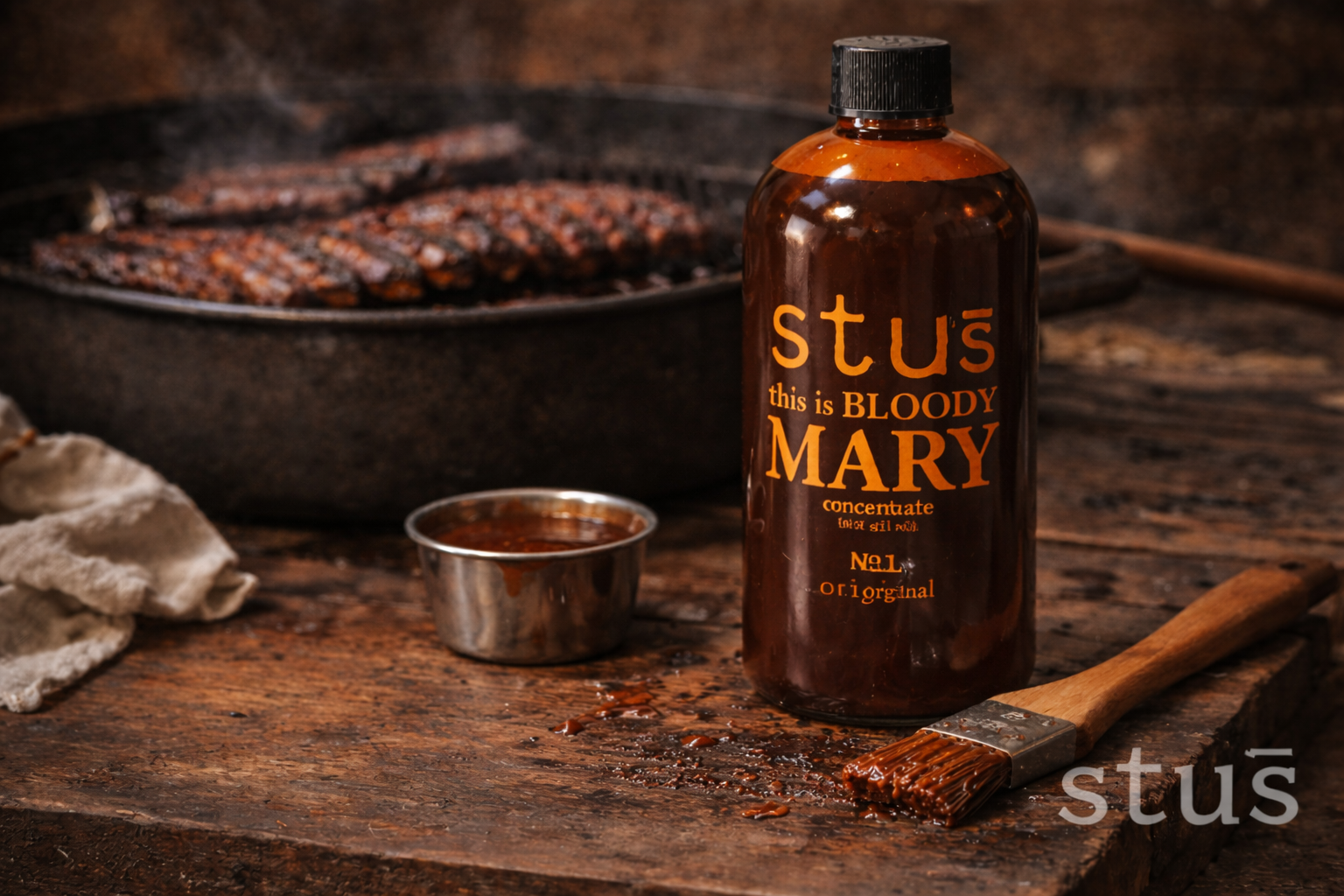 Spicy BBQ Sauce Recipe with Bloody Mary Concentrate