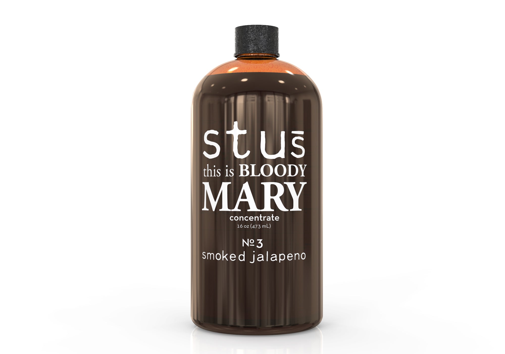 Stu's Smoked Jalapeno No. 3 - Bloody Mary Concentrate