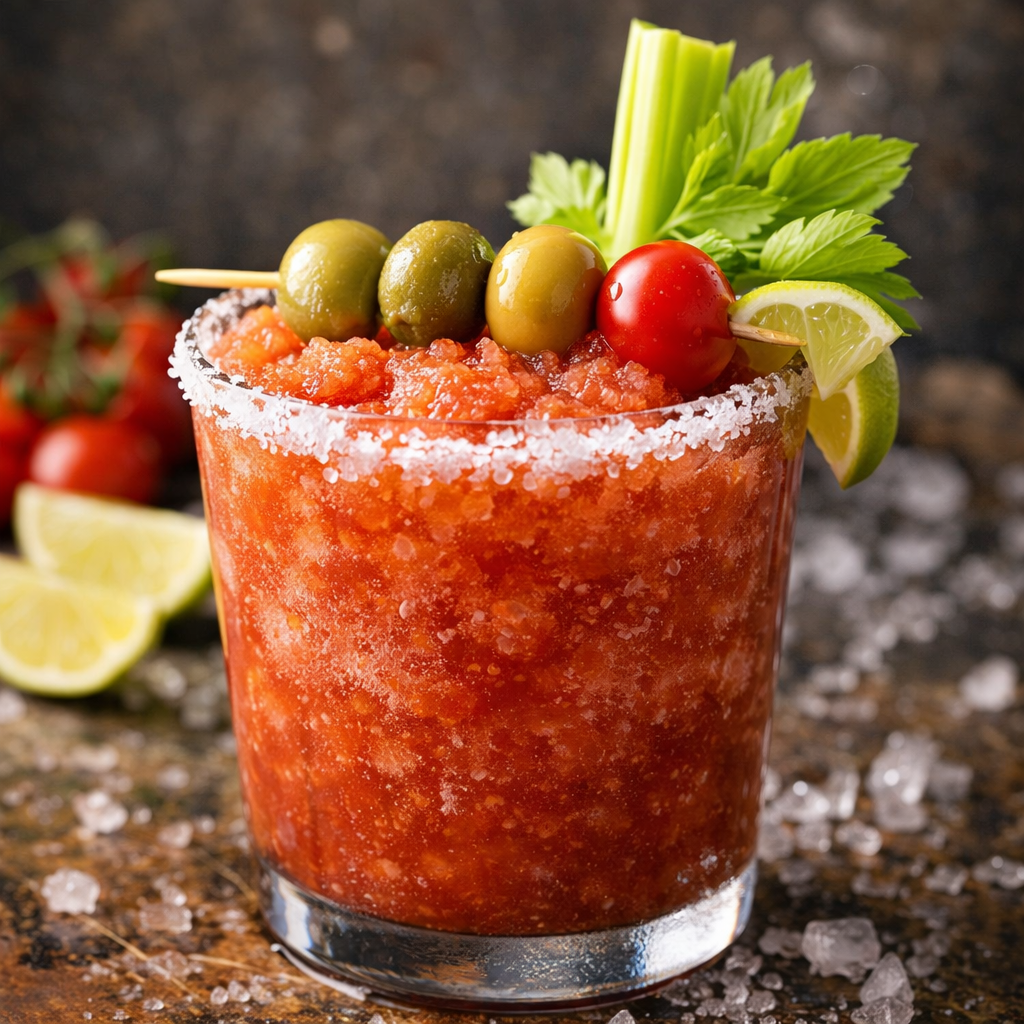 Frozen Bloody Mary: The Coolest Way to Reinvent the Classic