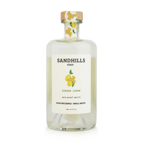 Non Alcoholic Vodka | Ginger Lemon Zero-Proof Spirit